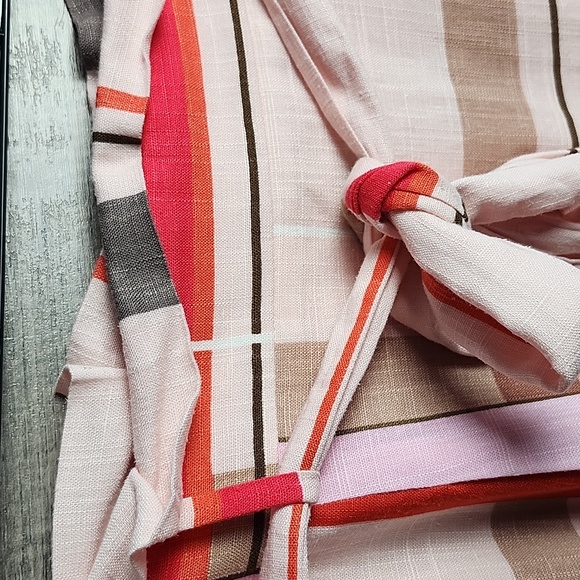 Ann Taylor Plaid Tie Waist Pencil Skirt NWOT - Picture 6 of 11